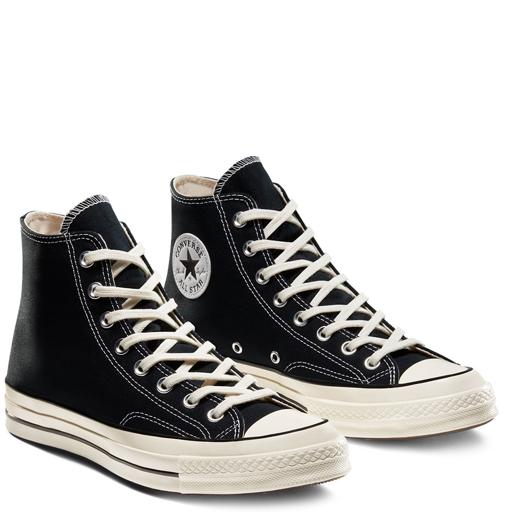 CONVERSE Chuck Taylor All Star 1970s Vintage Unisex Μποτάκια Sneakers Μαύρα - 3