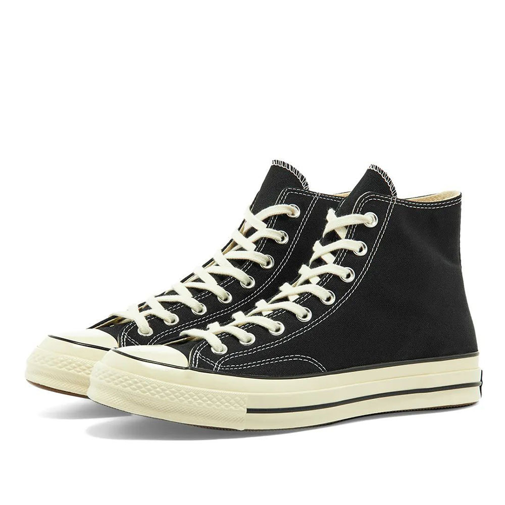 CONVERSE Chuck Taylor All Star 1970s Vintage Unisex Μποτάκια Sneakers Μαύρα - 4