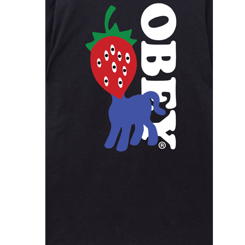 OBEY Strawberry Tee Ανδρικό T-Shirt  - 4