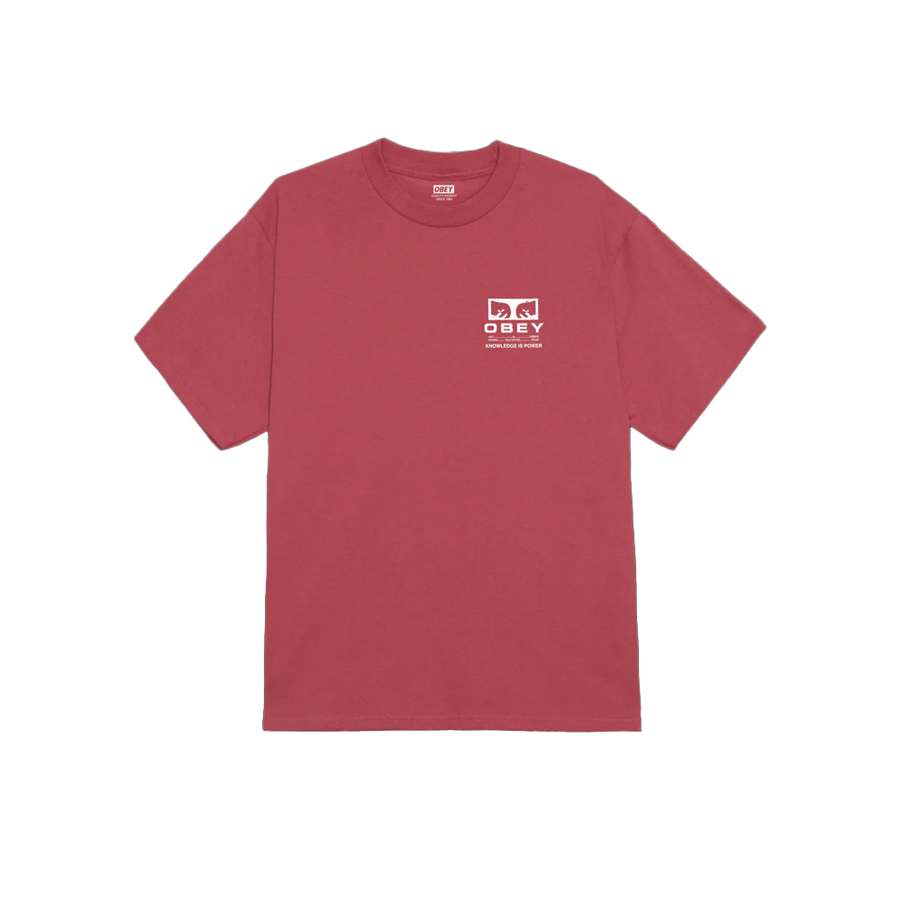 OBEY Permission Ανδρικό T-Shirt  - Κόκκινο
