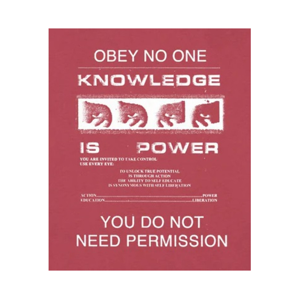 OBEY Permission Ανδρικό T-Shirt  - 3