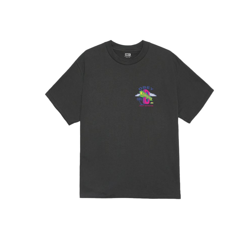 OBEY Dream Construction  Tee Ανδρικό T-Shirt - Μαύρο