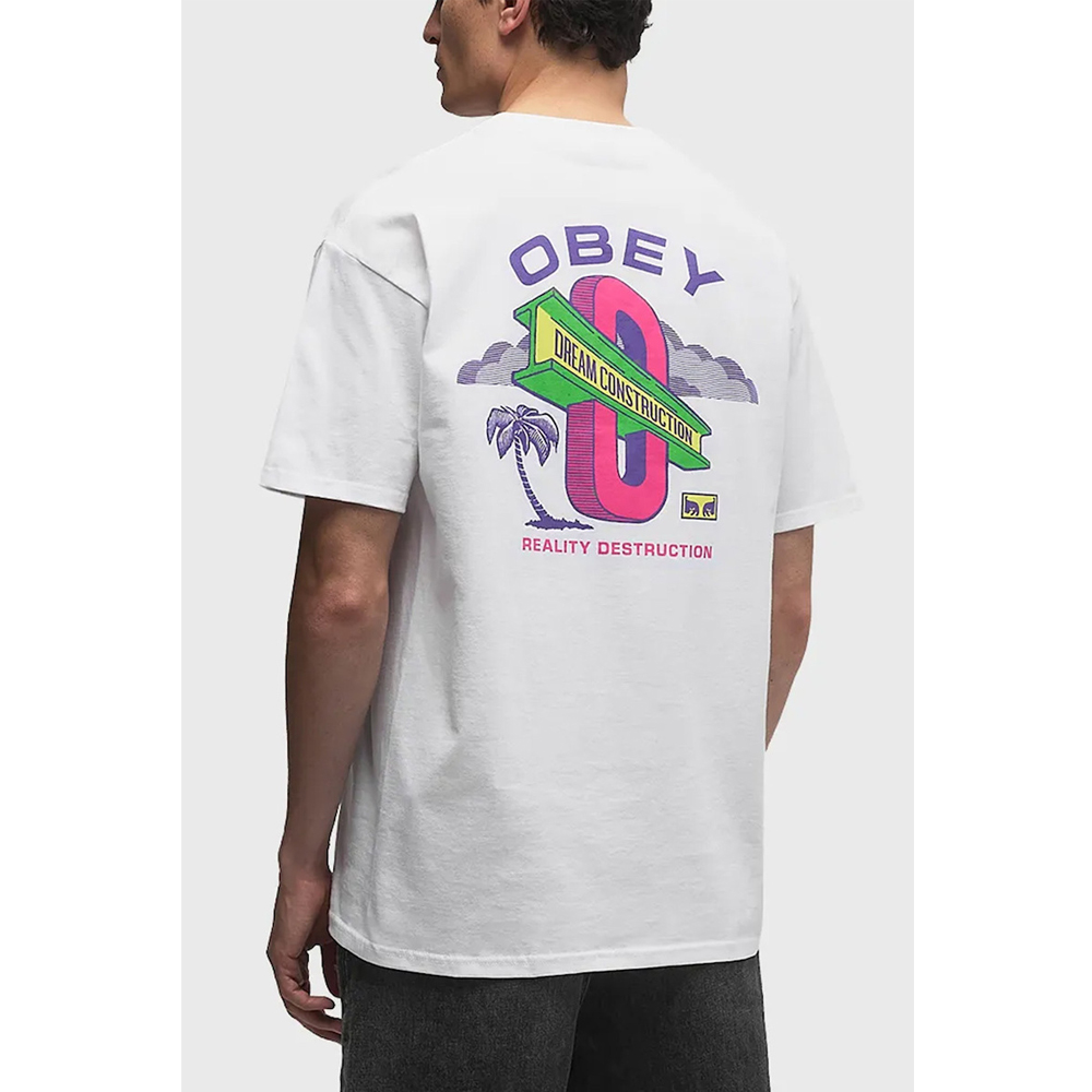 OBEY Dream Construction  Tee Ανδρικό T-Shirt - 2