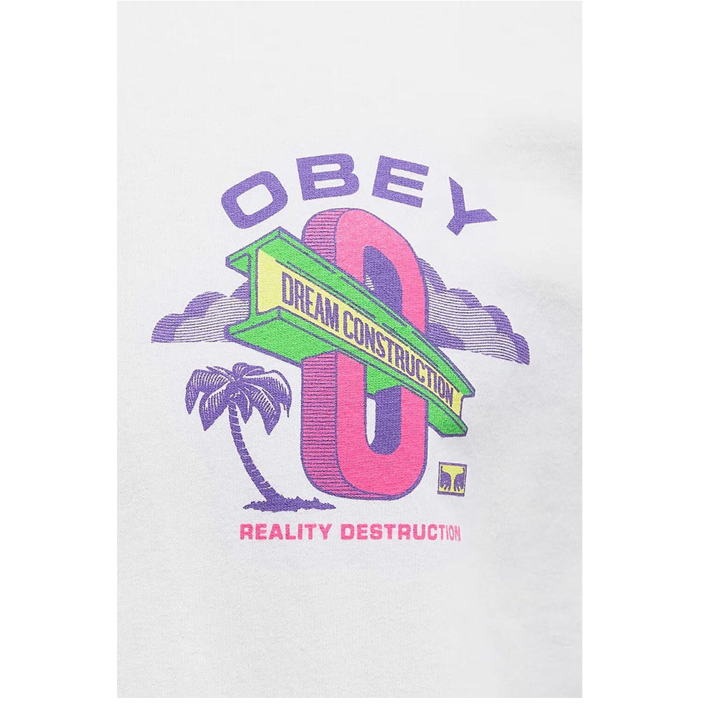 OBEY Dream Construction  Tee Ανδρικό T-Shirt - 4