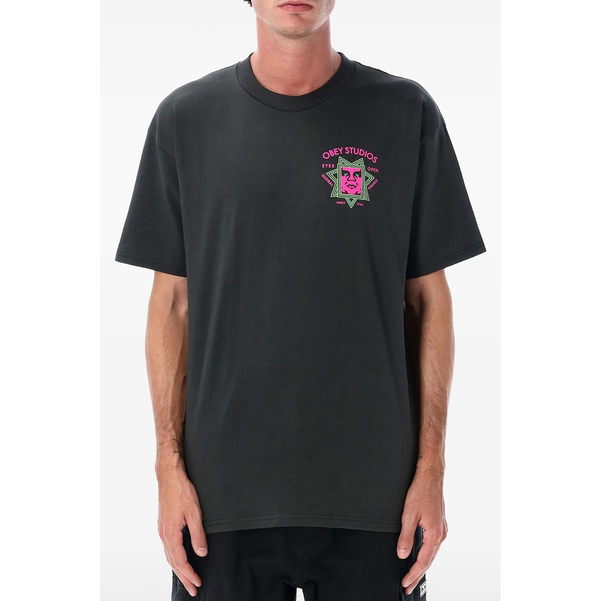 OBEY Global Visuals Tee Ανδρικό T-Shirt - 3