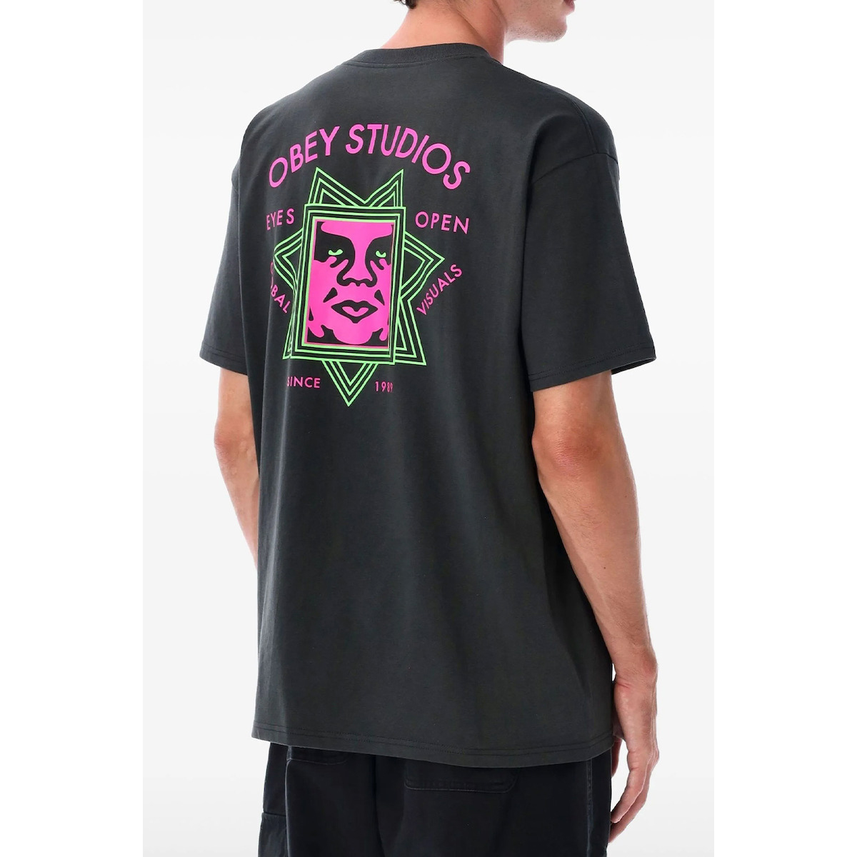 OBEY Global Visuals Tee Ανδρικό T-Shirt - 4