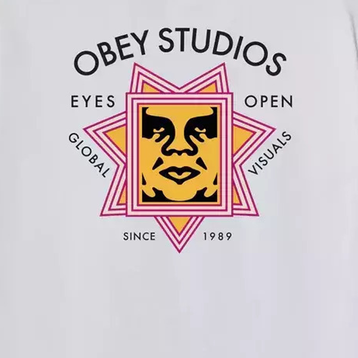 OBEY Global Visuals Tee Ανδρικό T-Shirt - 3
