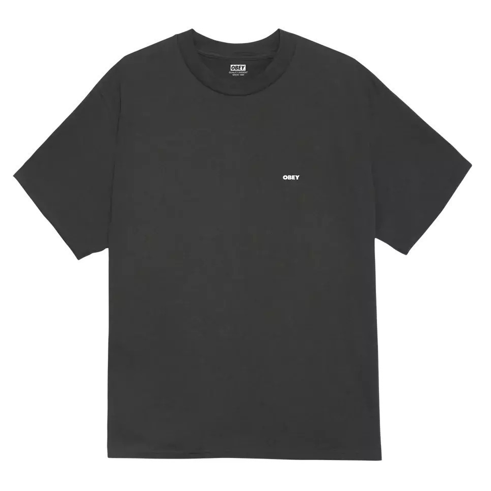 OBEY World In Flames Ανδρικό T-Shirt - Μαύρο