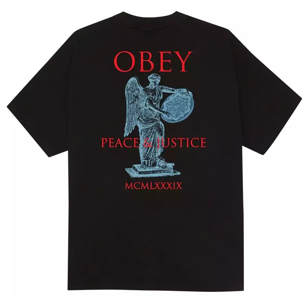 OBEY Peace & Justice Statue Ανδρικό T-Shirt - 2