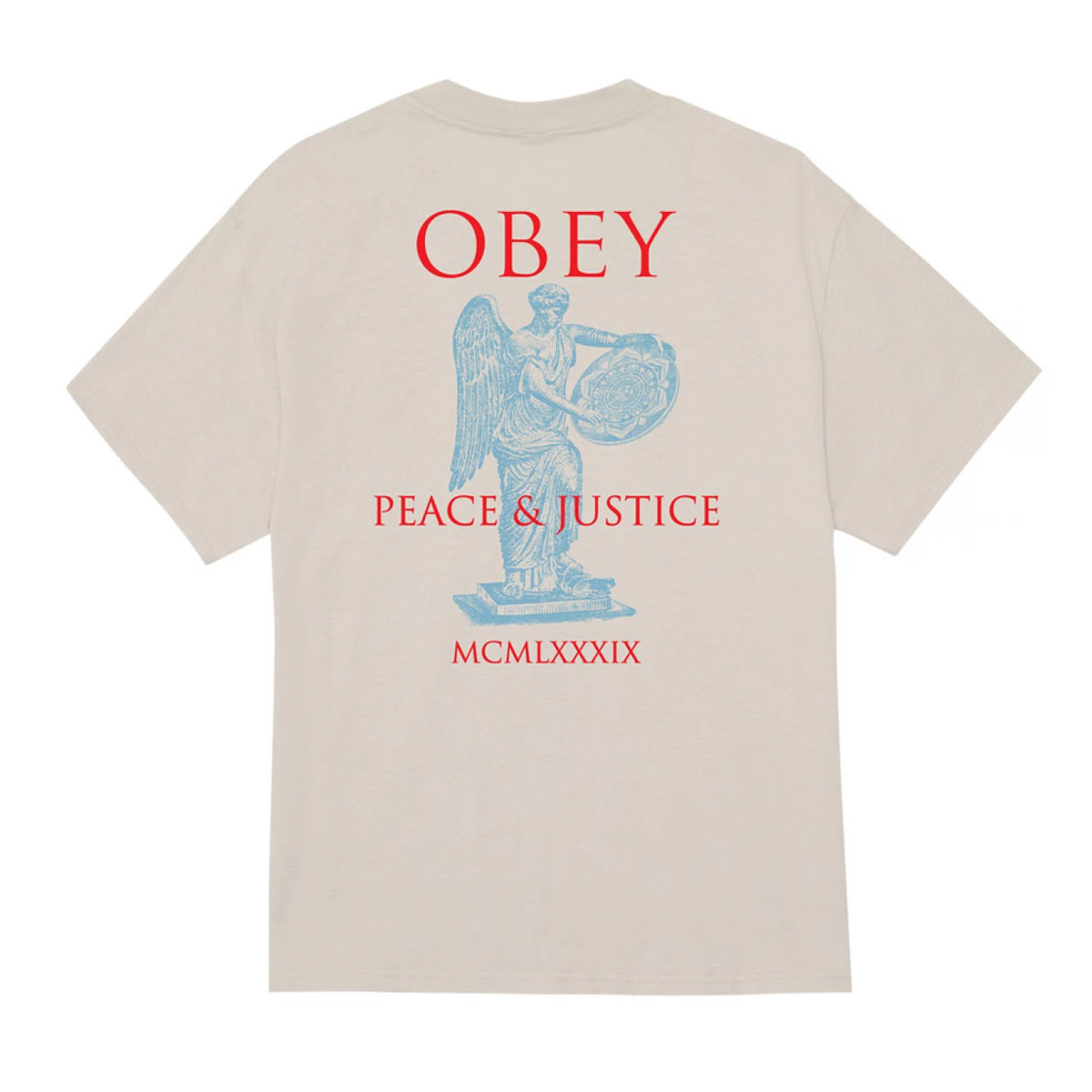 OBEY Peace & Justice Statue Ανδρικό T-Shirt - 2