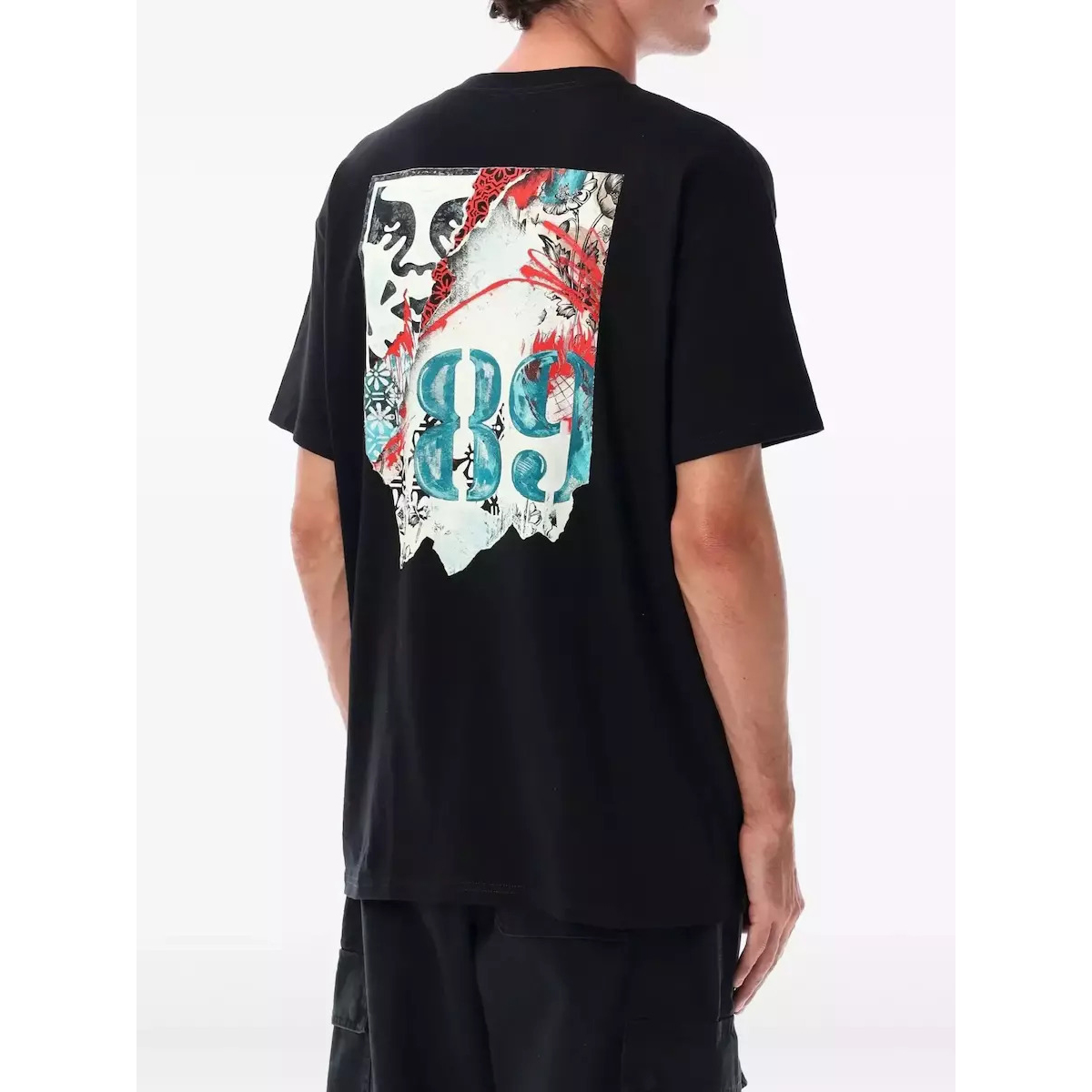 OBEY Lisbon Icon Tee Ανδρικό T-Shirt - 4