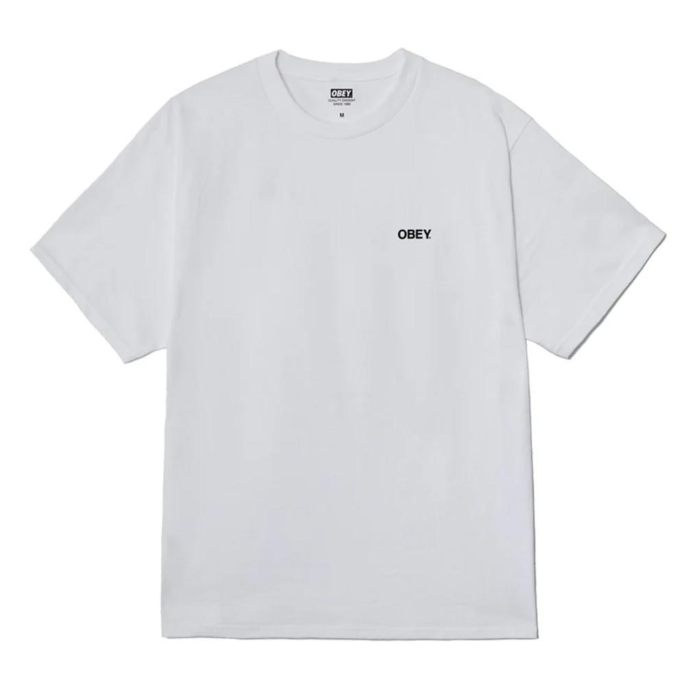 OBEY Doberman Tee Ανδρικό T-Shirt - Λευκό