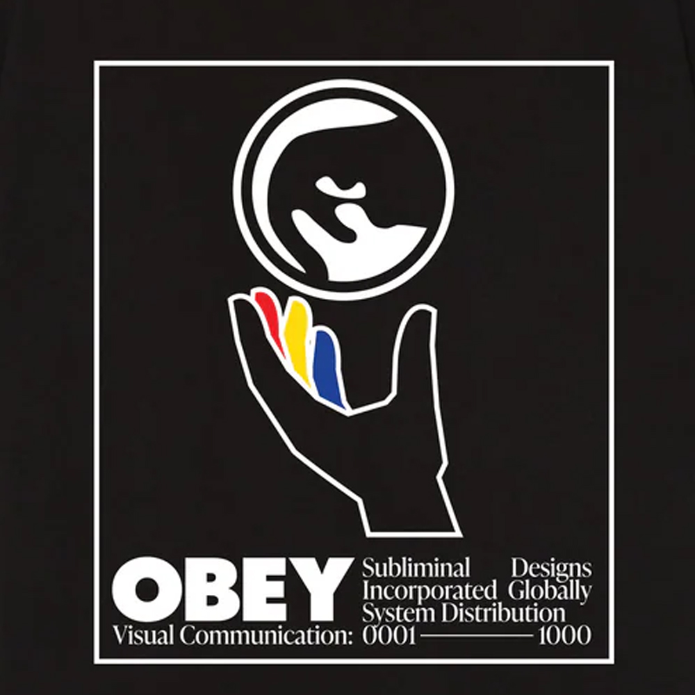 OBEY Global Systems Aνδρικό T-Shirt - 3