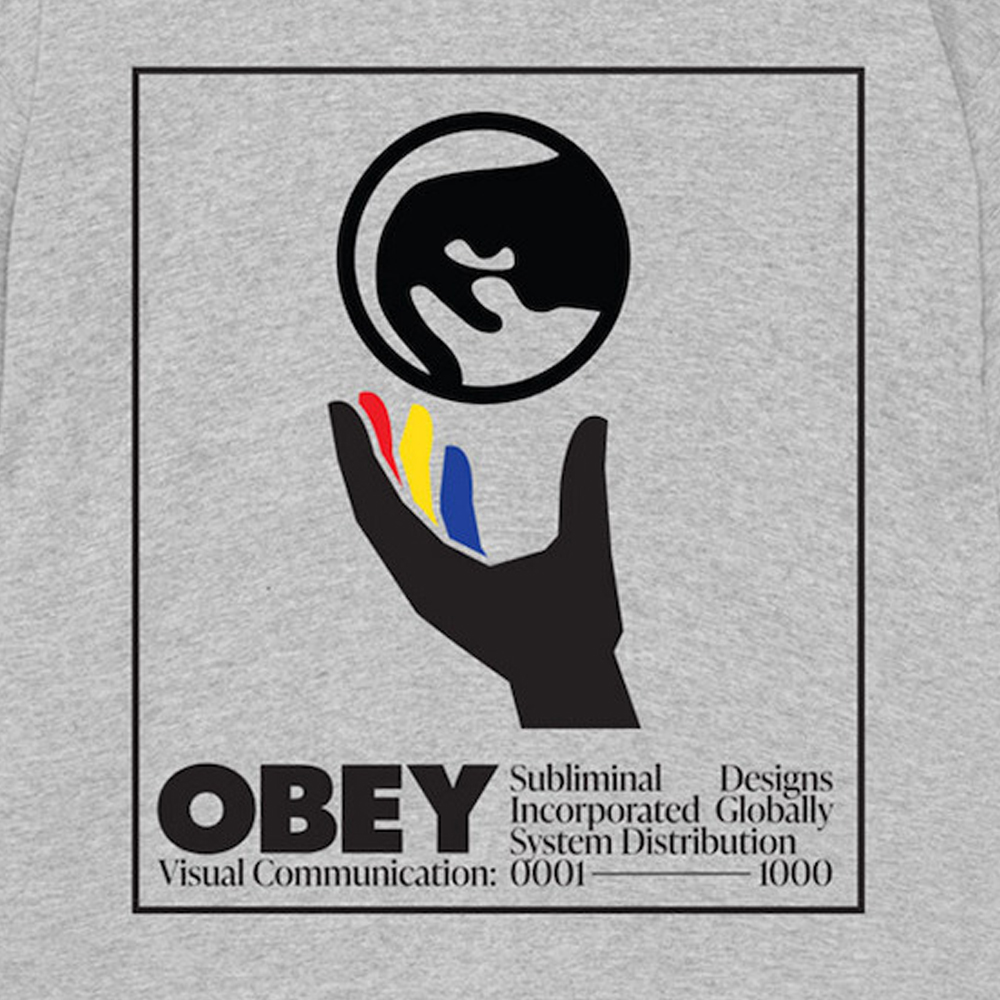 OBEY Global Systems Aνδρικό T-Shirt - 3