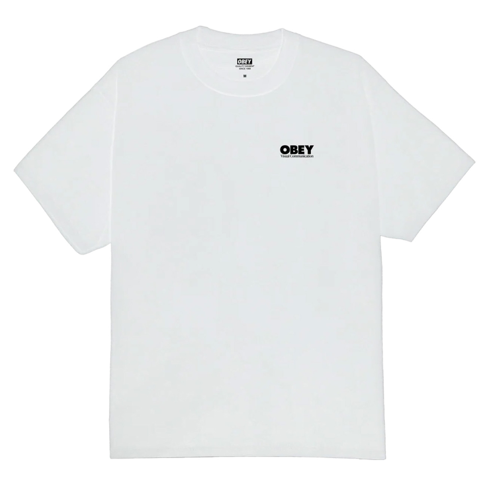 OBEY Global Systems Aνδρικό T-Shirt - Λευκό