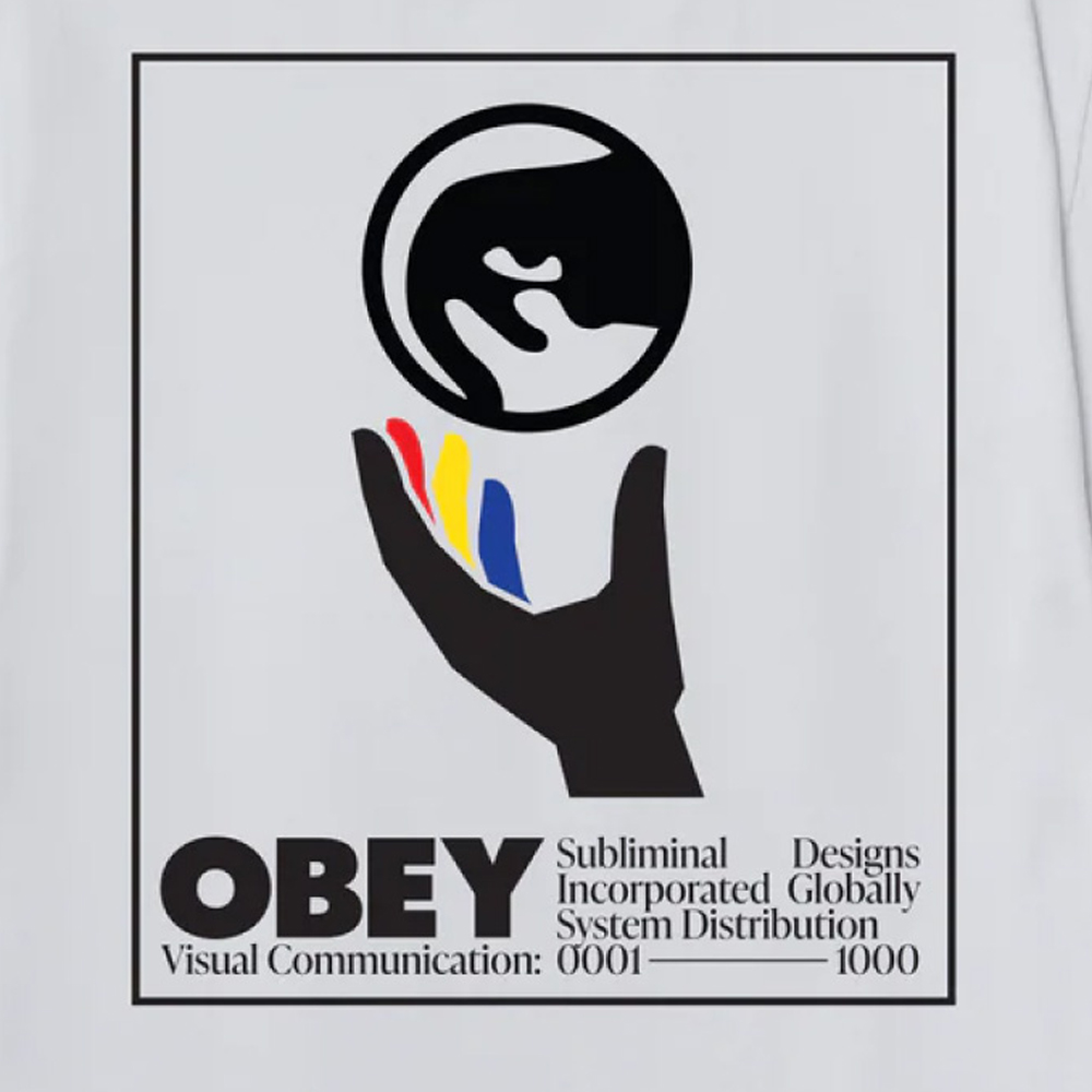 OBEY Global Systems Aνδρικό T-Shirt - 3