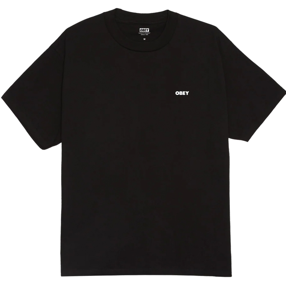 OBEY Exclamation Tee Aνδρικό T-Shirt - Μαύρο