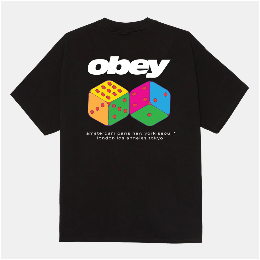 OBEY Dice  Aνδρικό T-Shirt - 2