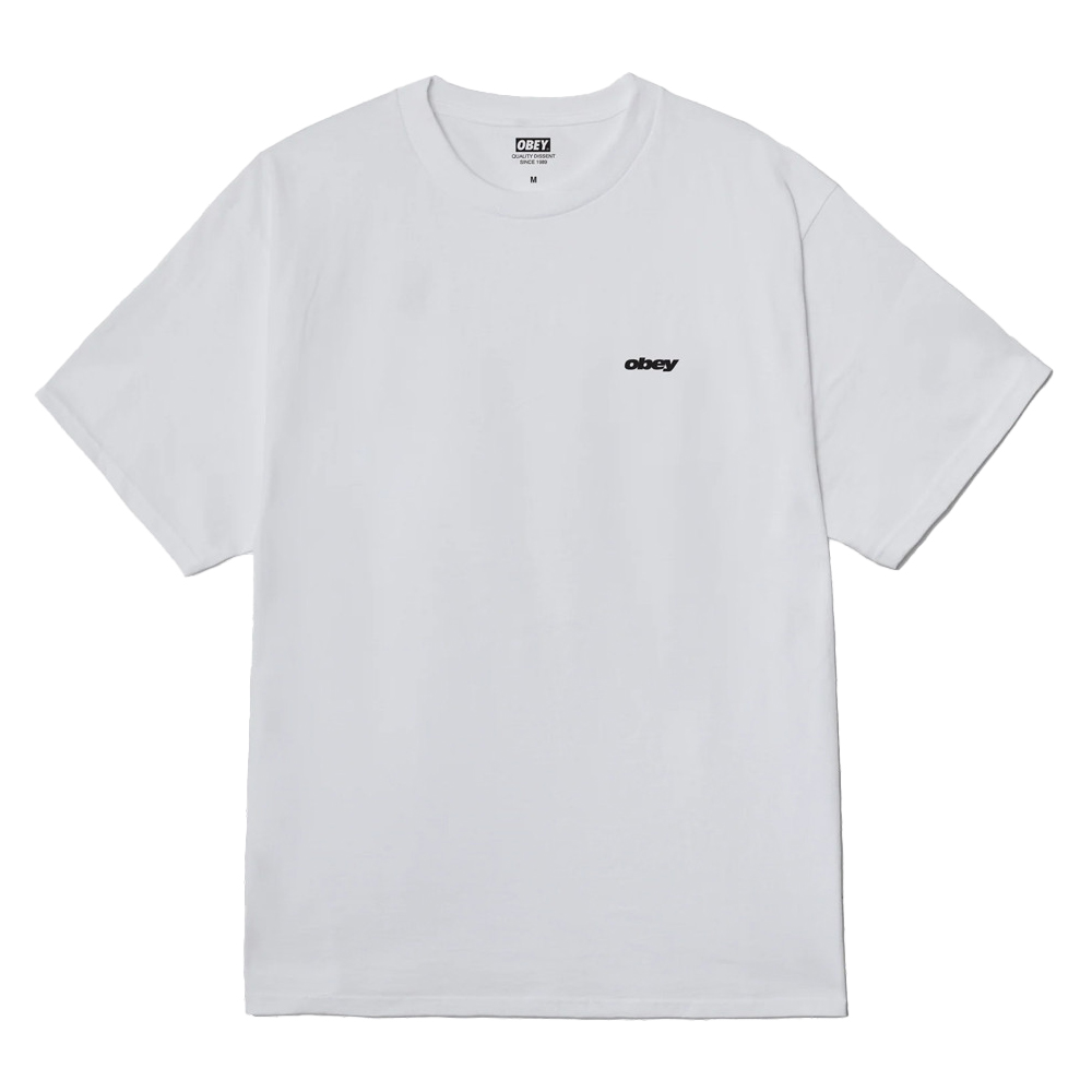 OBEY Dice  Aνδρικό T-Shirt - Λευκό