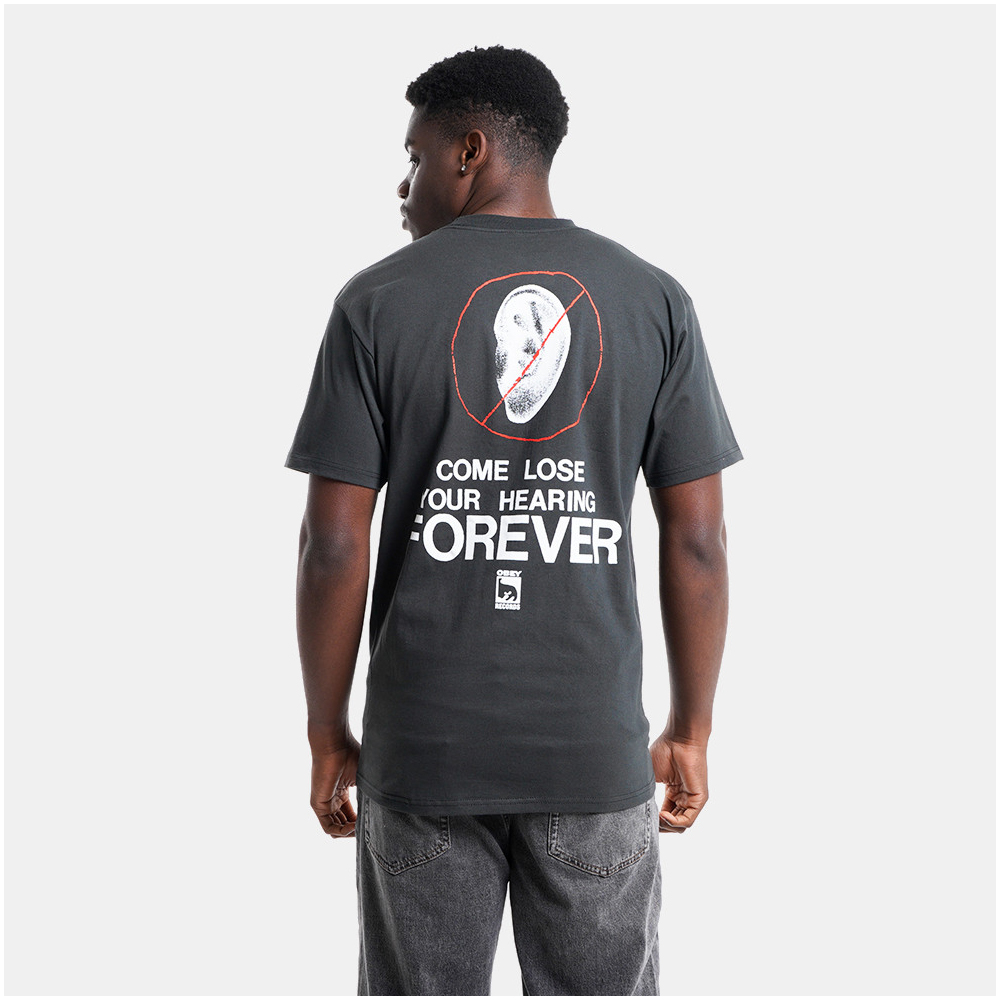 OBEY Come Lose Your Hearing Aνδρικό T-Shirt - 2