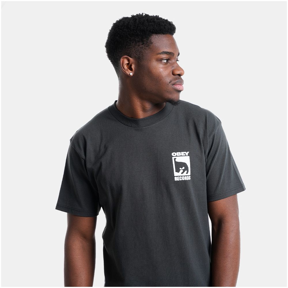 OBEY Come Lose Your Hearing Aνδρικό T-Shirt - 3