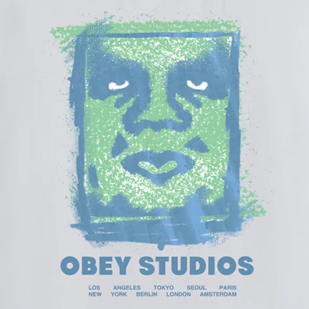 OBEY Chalky Icon Aνδρικό T-Shirt - 3