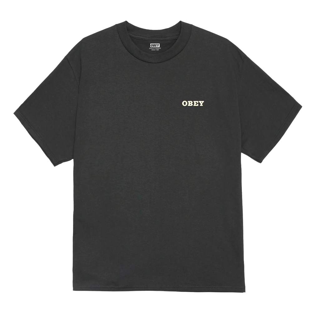 OBEY Savage Sounds Leopard  Aνδρικό T-Shirt - Μαύρο