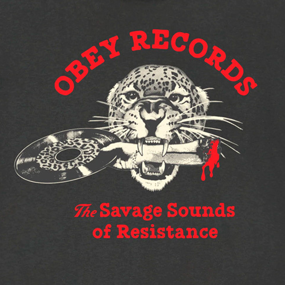 OBEY Savage Sounds Leopard  Aνδρικό T-Shirt - 3