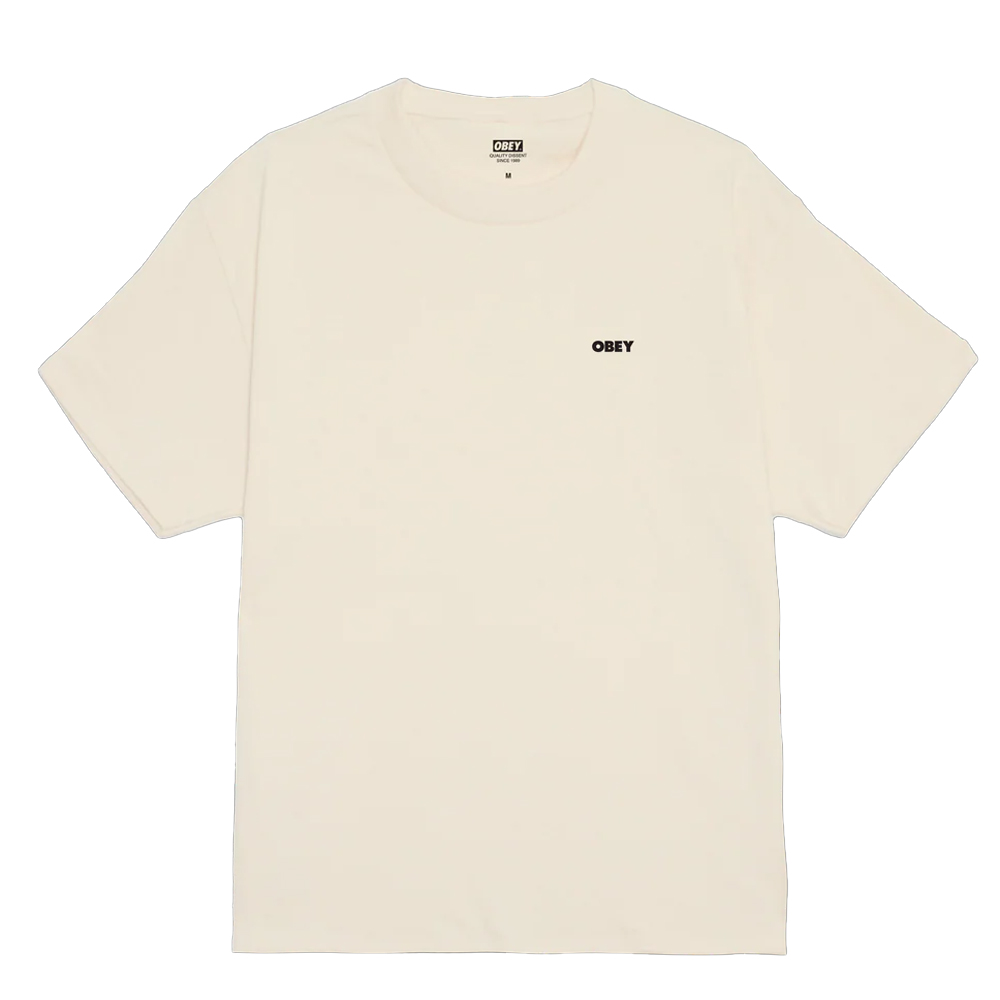 OBEY Wrong Path Aνδρικό T-Shirt - Κρεμ