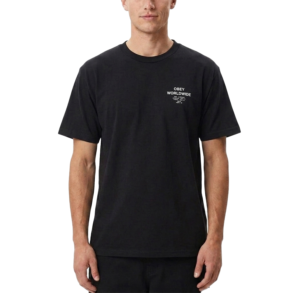 OBEY Angels Above Aνδρικό T-Shirt - Μαύρο