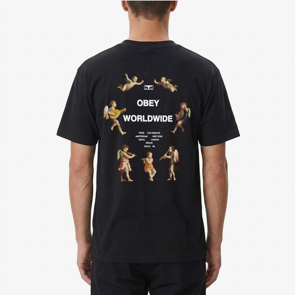 OBEY Angels Above Aνδρικό T-Shirt - 2
