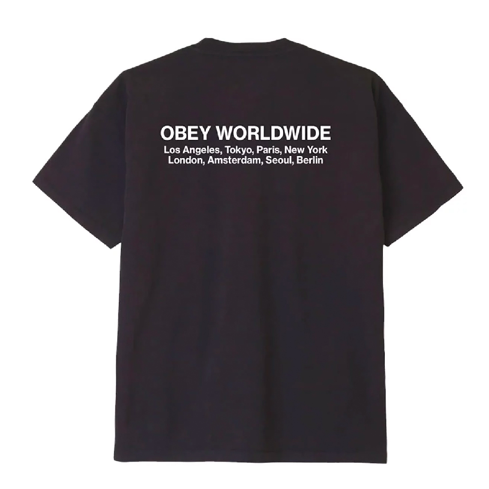 OBEY Worldwide Cities Tee Unisex T-Shirt - 2