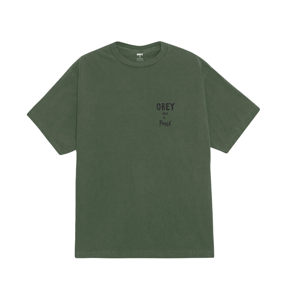 OBEY Has A Posse Ανδρικό T-Shirt - Πράσινο