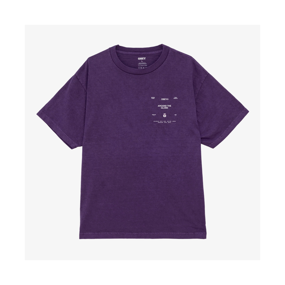 OBEY Around The Globe Ανδρικό T-Shirt  - 3