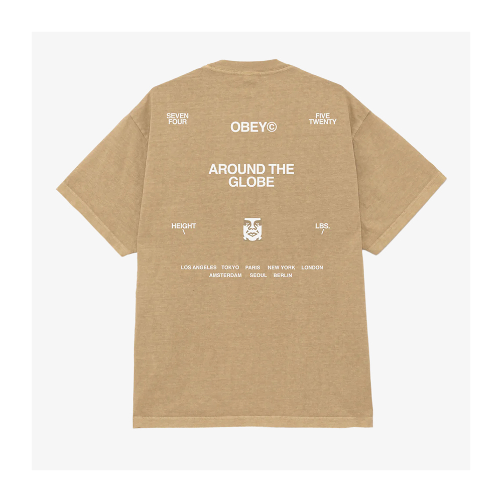 OBEY Around The Globe Ανδρικό T-Shirt  - 3