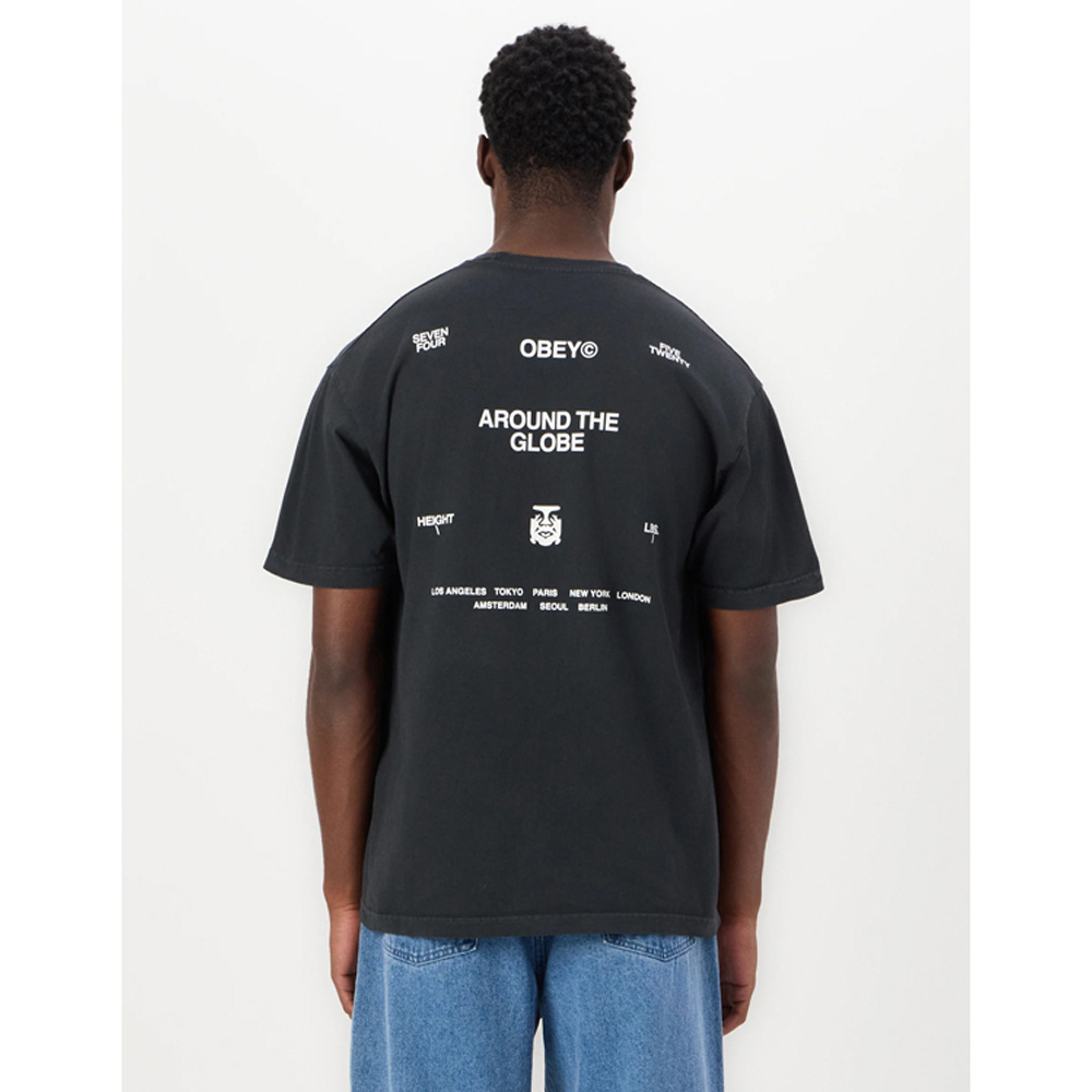 OBEY Around The Globe Ανδρικό T-Shirt  - 2