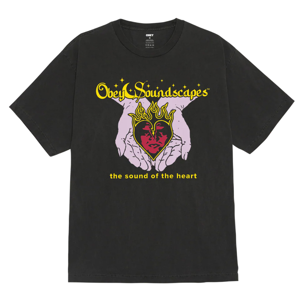 OBEY Soundscapes Tee Ανδρικό T-Shirt - Καφέ