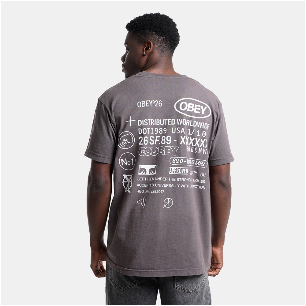 OBEY Code Aνδρικό T-Shirt - 2