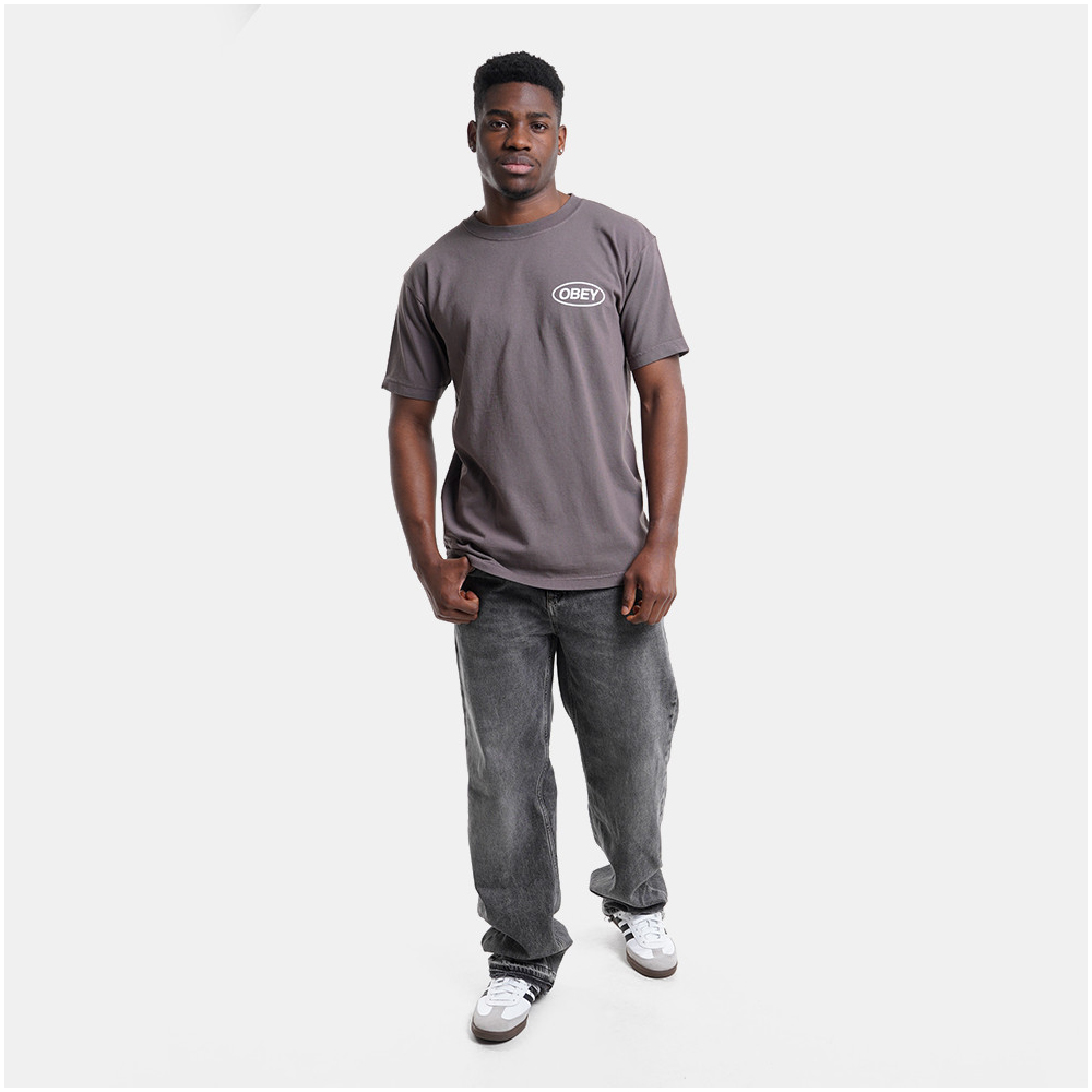 OBEY Code Aνδρικό T-Shirt - 4