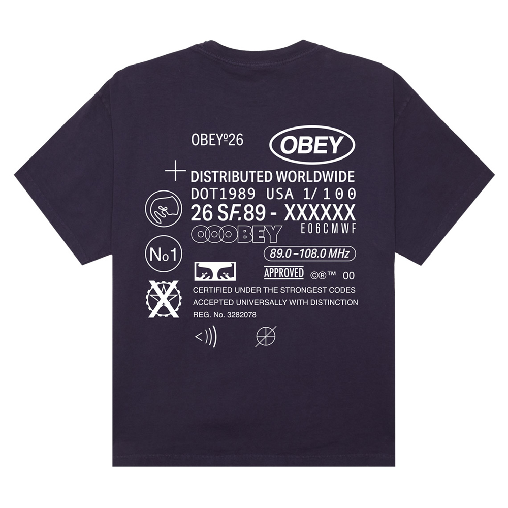 OBEY Code Aνδρικό T-Shirt - 2