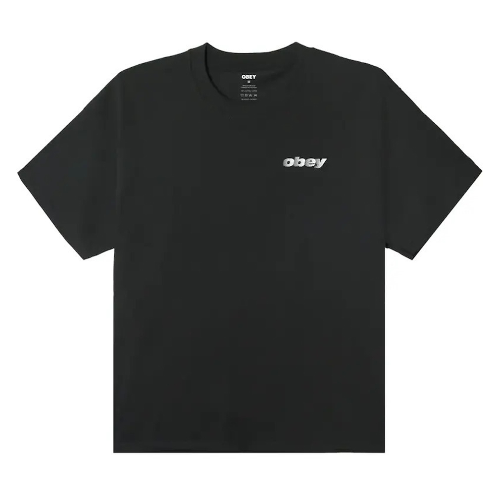 OBEY Exports Aνδρικό T-Shirt - Μαύρο