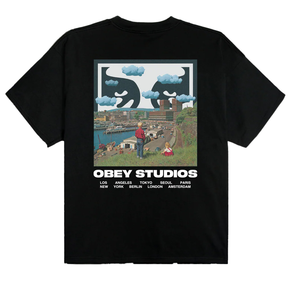 OBEY Sky Face Aνδρικό T-Shirt - 2