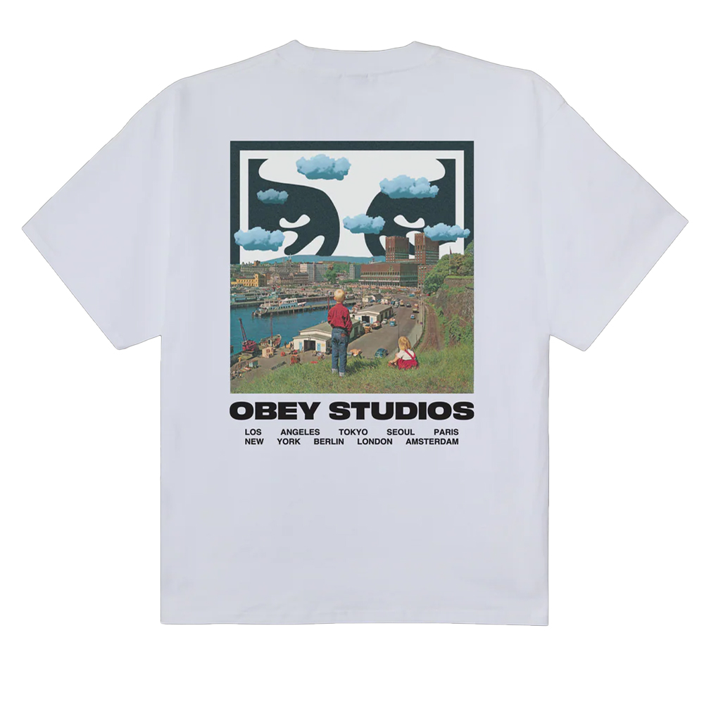 OBEY Sky Face Aνδρικό T-Shirt - 2