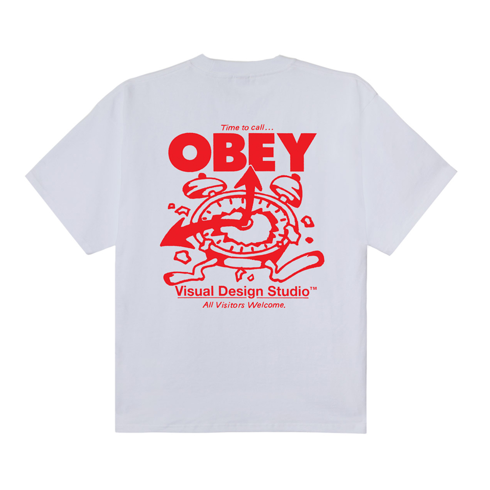 OBEY Time To Call  Aνδρικό T-Shirt - 2