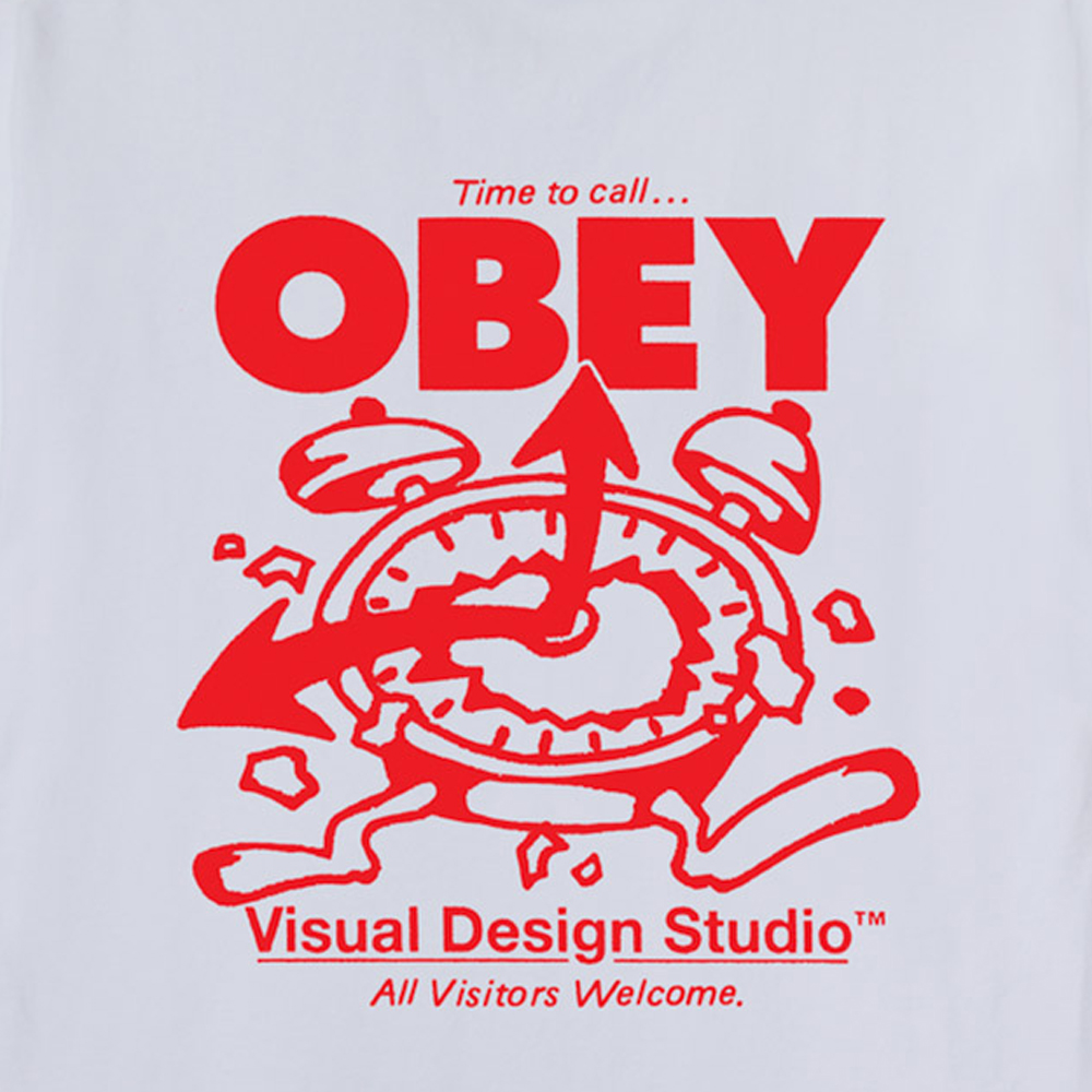 OBEY Time To Call  Aνδρικό T-Shirt - 3