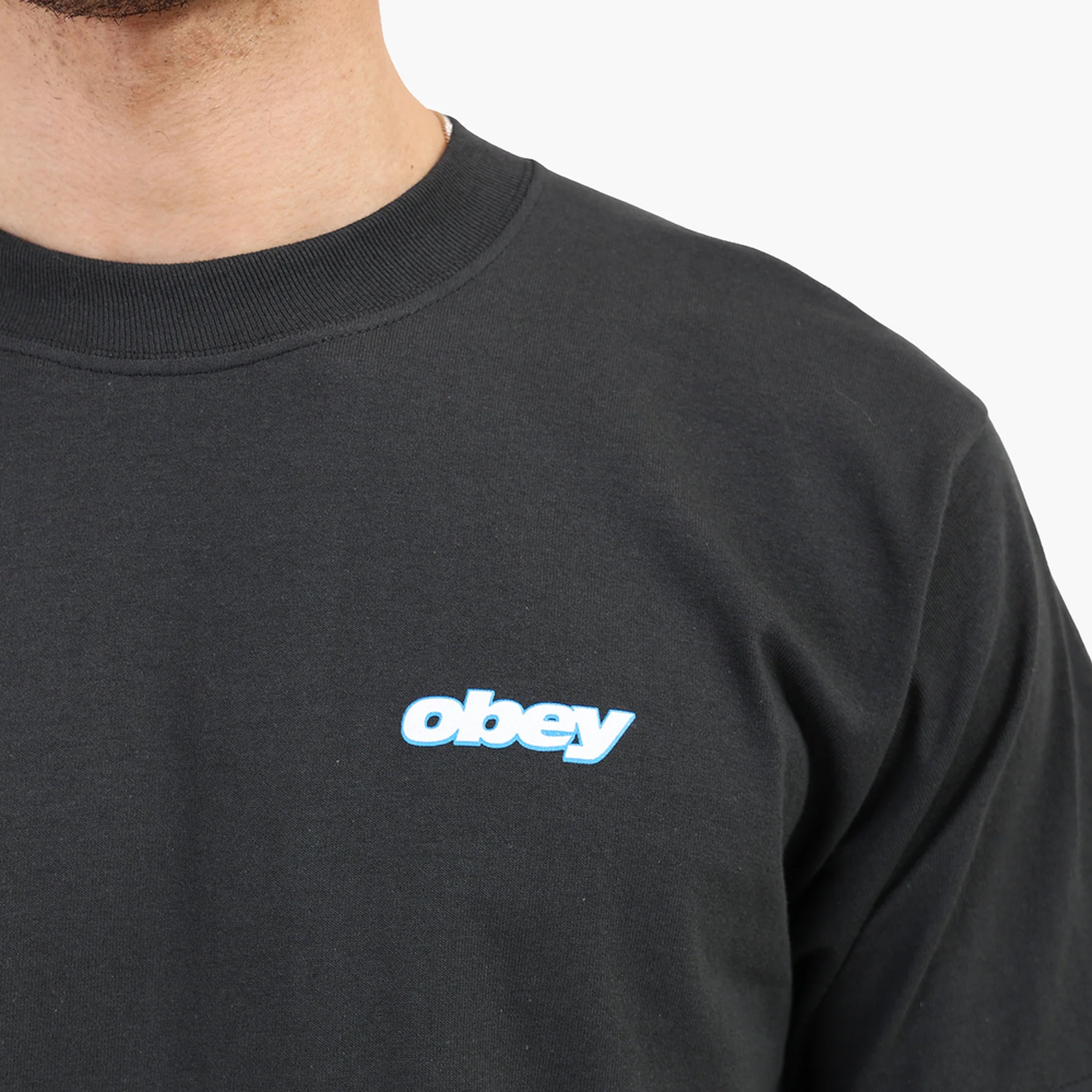 OBEY Lips  Aνδρικό T-Shirt - 3