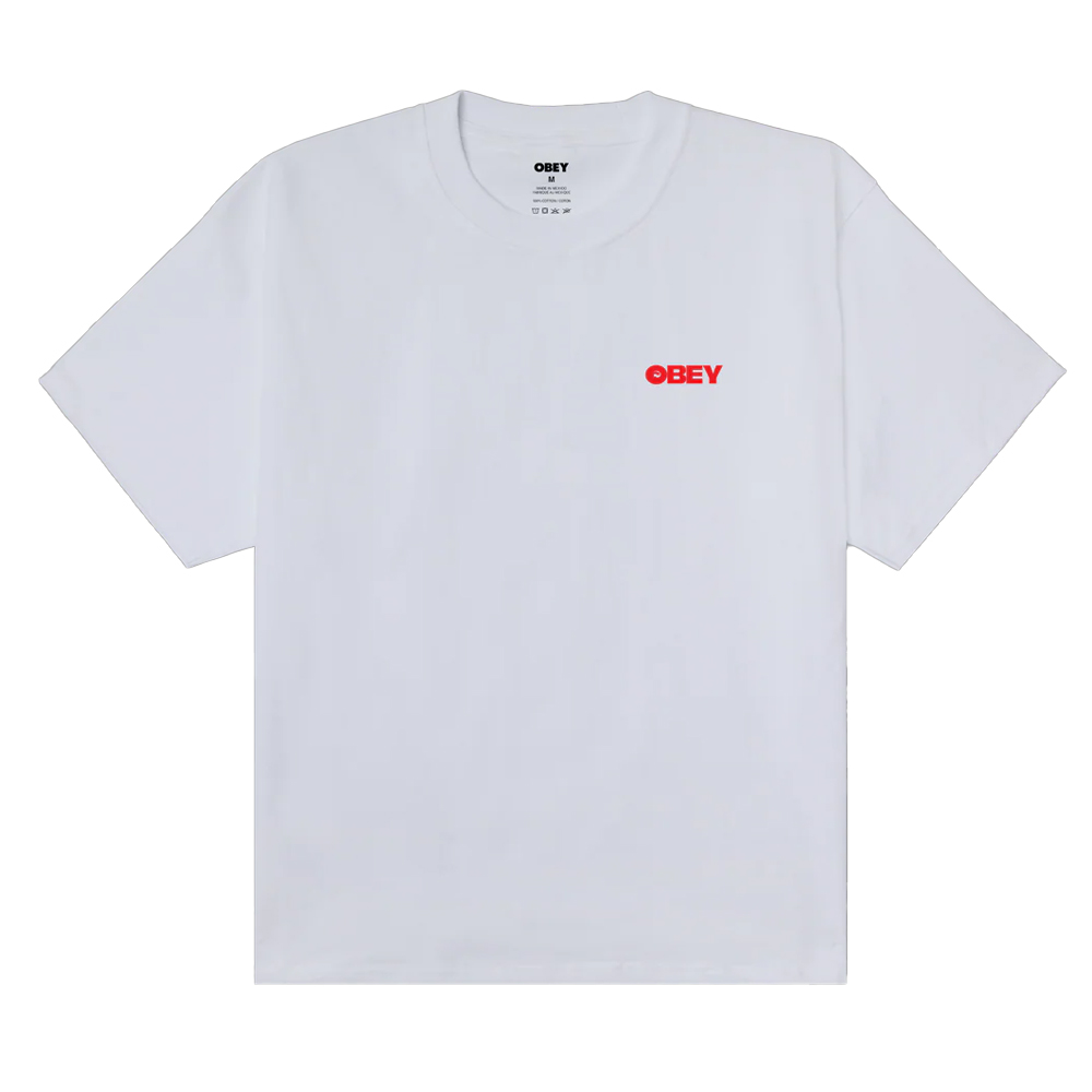 OBEY Reuse Aνδρικό T-Shirt - Λευκό