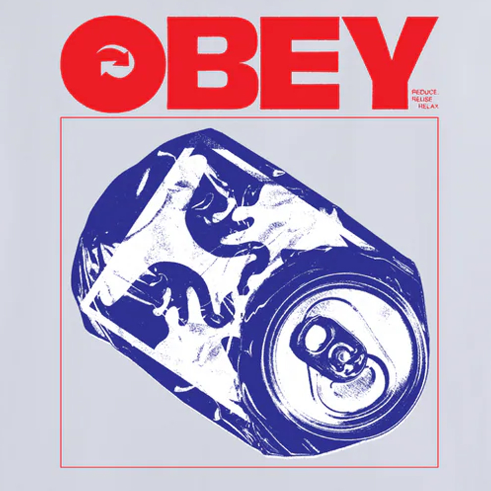 OBEY Reuse Aνδρικό T-Shirt - 3