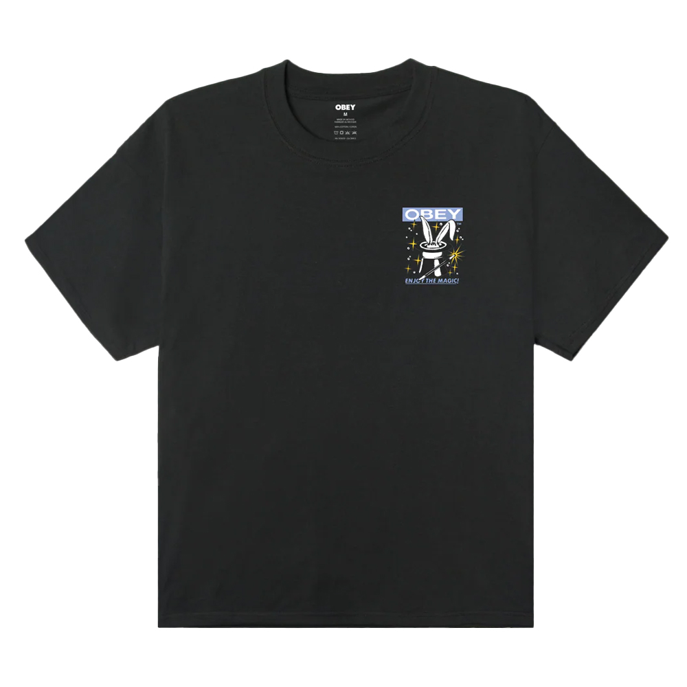 OBEY Enjoy The Magic Aνδρικό T-Shirt - Μαύρο