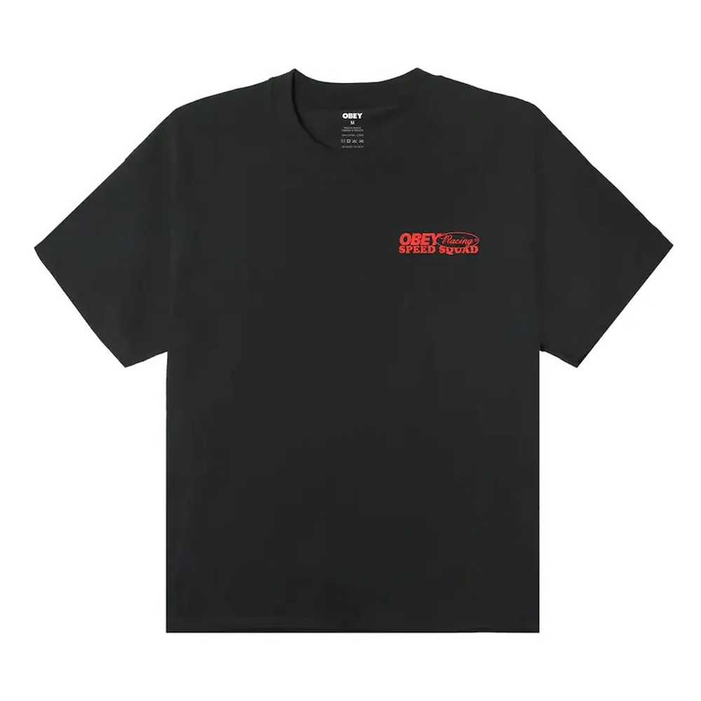 OBEY Speed Squad Aνδρικό T-Shirt - Μαύρο